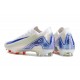 Mejor calidad  Hombre/Mujer Nike Mercurial Vapor 16 Elite FG Blanco Azul Zapatos De Futbol