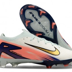 Hombre/Mujer Nike Mercurial Vapor 16 Elite FG Blanco y Negro Zapatos De Futbol
