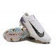Tienda  Hombre/Mujer Nike Mercurial Vapor 16 Elite FG Blanco y Azul Zapatos De Futbol
