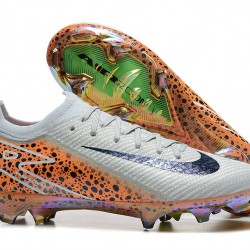 Hombre/Mujer Nike Mercurial Vapor 16 Elite FG Blanco y Naranja Zapatos De Futbol
