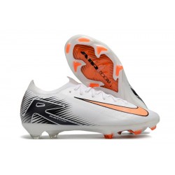 Hombre/Mujer Nike Mercurial Vapor 16 Elite FG Blanco y Naranja Zapatos De Futbol