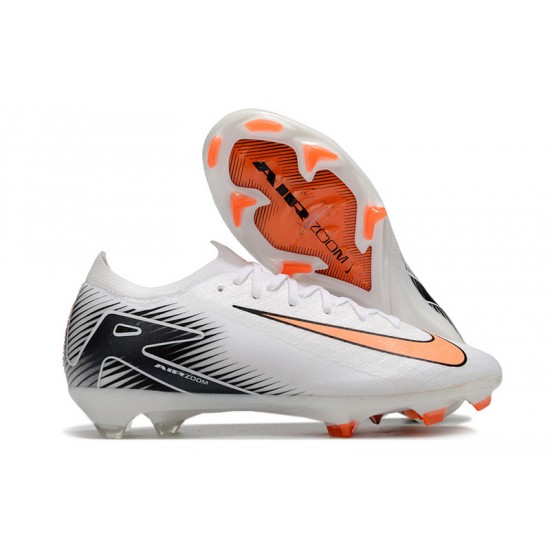 Comprar  Hombre/Mujer Nike Mercurial Vapor 16 Elite FG Blanco y Naranja Zapatos De Futbol