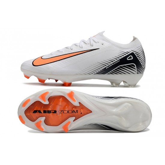 Comprar  Hombre/Mujer Nike Mercurial Vapor 16 Elite FG Blanco y Naranja Zapatos De Futbol
