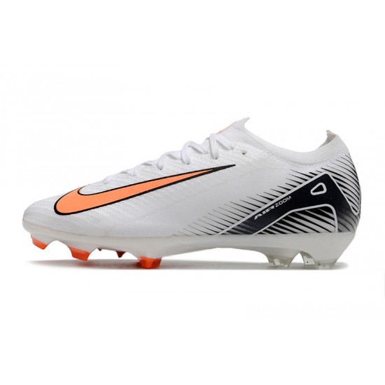 Comprar  Hombre/Mujer Nike Mercurial Vapor 16 Elite FG Blanco y Naranja Zapatos De Futbol