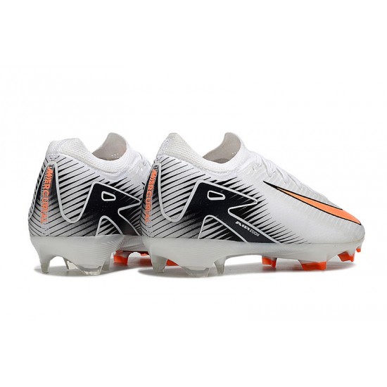 Comprar  Hombre/Mujer Nike Mercurial Vapor 16 Elite FG Blanco y Naranja Zapatos De Futbol