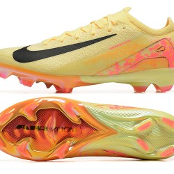 Hombre/Mujer Nike Mercurial Vapor 16 Elite FG Amarillo y Negro Zapatos De Futbol
