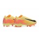 Alta calidad Hombre/Mujer Nike Mercurial Vapor 16 Elite FG Amarillo y Negro Zapatos De Futbol