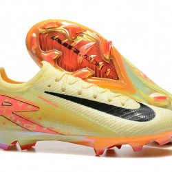 Hombre/Mujer Nike Mercurial Vapor 16 Elite FG Amarillo y Naranja Zapatos De Futbol