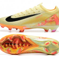 Hombre/Mujer Nike Mercurial Vapor 16 Elite FG Amarillo y Naranja Zapatos De Futbol