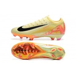 Hombre/Mujer Nike Mercurial Vapor 16 Elite FG Amarillo y Naranja Zapatos De Futbol