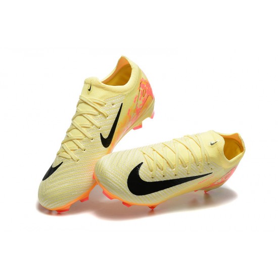 Mejor calidad  Hombre/Mujer Nike Mercurial Vapor 16 Elite FG Amarillo y Naranja Zapatos De Futbol