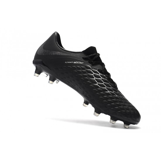 Calidad superior  Botas de fútbol Nike Phantom III DF FG Todo negro