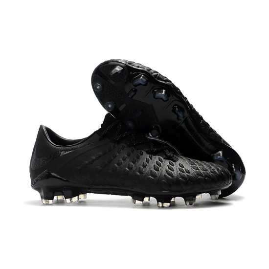 Calidad superior  Botas de fútbol Nike Phantom III DF FG Todo negro