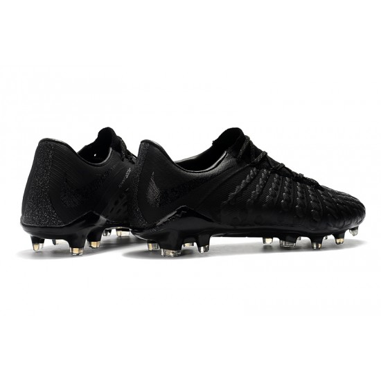 Calidad superior  Botas de fútbol Nike Phantom III DF FG Todo negro