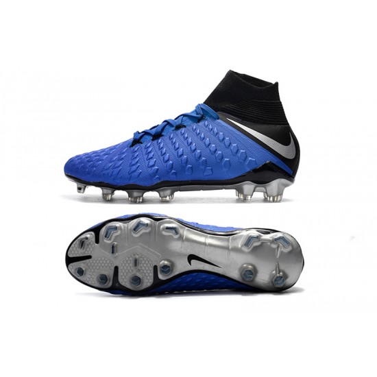 Explorar  Botas de fútbol Nike Phantom III DF FG Azul oscuro Azul