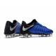 Alta calidad Botas de fútbol Nike Phantom III DF FG Azul oscuro Plata