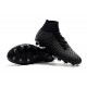 Alta calidad Botas de fútbol Nike Phantom III DF FG Alto Todo negro