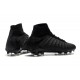 Alta calidad Botas de fútbol Nike Phantom III DF FG Alto Todo negro