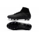 Alta calidad Botas de fútbol Nike Phantom III DF FG Alto Todo negro