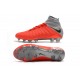 Descubrir  Botas de fútbol Nike Phantom III DF FG Alto Naranja Plata