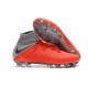 Descubrir  Botas de fútbol Nike Phantom III DF FG Alto Naranja Plata