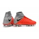Descubrir  Botas de fútbol Nike Phantom III DF FG Alto Naranja Plata