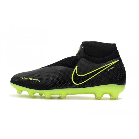 Descubrir  Botas de fútbol Nike Phantom VSN Elite DF AG Negro Verde
