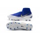 Explorar  Botas de fútbol Nike Phantom VSN Elite DF AG Azul Blanco