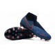 Mejor calidad  Botas de fútbol Nike Phantom VSN Elite DF AG Azul oscuro