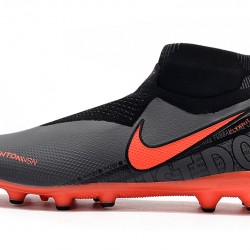 Botas de fútbol Nike Phantom VSN Elite DF AG Dark Gris Naranja