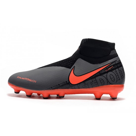 Explorar  Botas de fútbol Nike Phantom VSN Elite DF AG Dark Gris Naranja