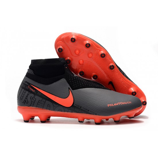 Explorar  Botas de fútbol Nike Phantom VSN Elite DF AG Dark Gris Naranja