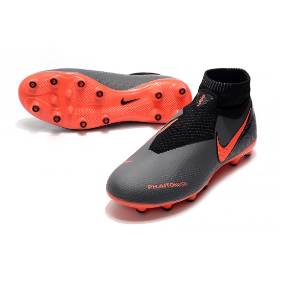 Explorar  Botas de fútbol Nike Phantom VSN Elite DF AG Dark Gris Naranja