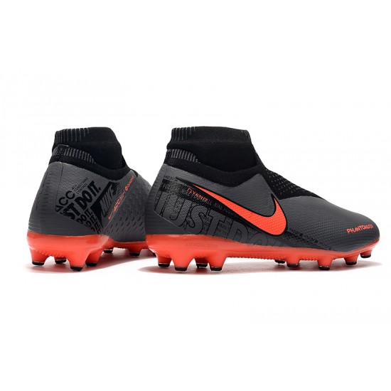 Explorar  Botas de fútbol Nike Phantom VSN Elite DF AG Dark Gris Naranja