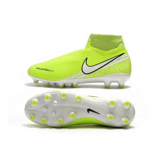 Tienda  Botas de fútbol Nike Phantom VSN Elite DF AG Verde Fluo
