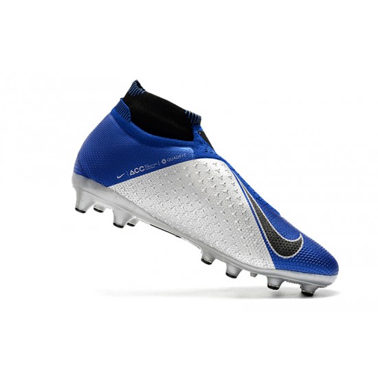 Descubrir  Botas de fútbol Nike Phantom VSN Elite DF AG Azul real