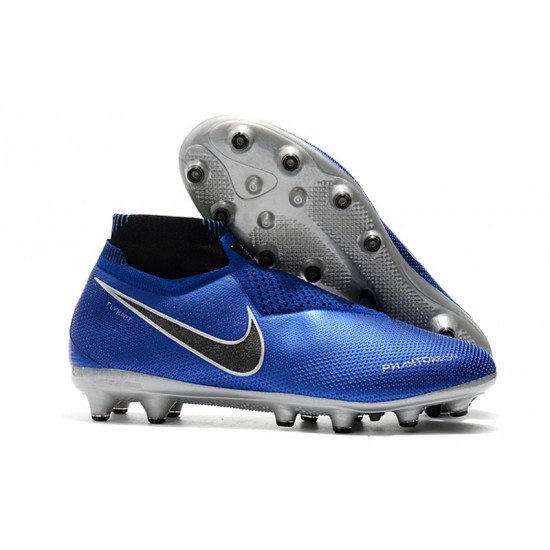 Descubrir  Botas de fútbol Nike Phantom VSN Elite DF AG Azul real
