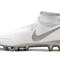 Botas de fútbol Nike Phantom VSN Elite DF AG Blanco