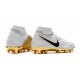 Tienda  Botas de fútbol Nike Phantom VSN Elite DF AG Blanco Dorado Negro