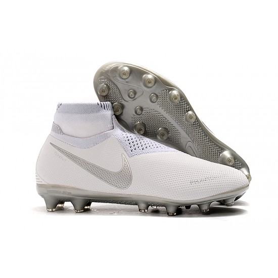Calidad superior  Botas de fútbol Nike Phantom VSN Elite DF AG Blanco