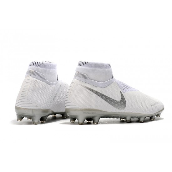 Calidad superior  Botas de fútbol Nike Phantom VSN Elite DF AG Blanco