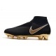 Calidad superior  Botas de fútbol Nike Phantom VSN Elite DF FG Negro Dorado