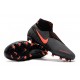 Alta calidad Botas de fútbol Nike Phantom VSN Elite DF FG Negro Naranja