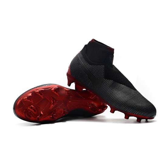 Tienda  Botas de fútbol Nike Phantom VSN Elite DF FG Negro Rojo