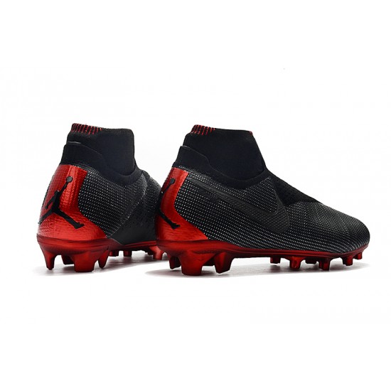 Tienda  Botas de fútbol Nike Phantom VSN Elite DF FG Negro Rojo