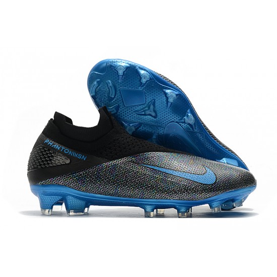 Tienda  Botas de fútbol Nike Phantom VSN Elite DF FG Azul Negro