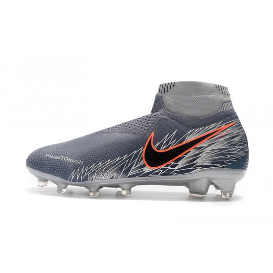 Explorar  Botas de fútbol Nike Phantom VSN Elite DF FG Dark Gris