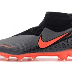 Botas de fútbol Nike Phantom VSN Elite DF FG Dark Gris Naranja