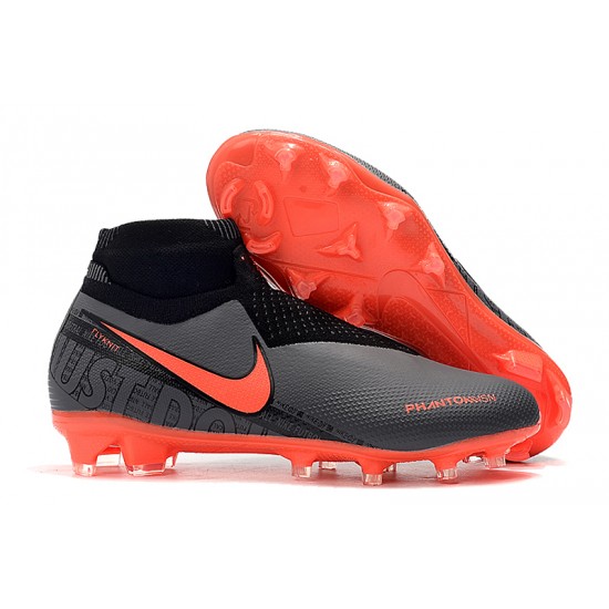 Tienda  Botas de fútbol Nike Phantom VSN Elite DF FG Dark Gris Naranja