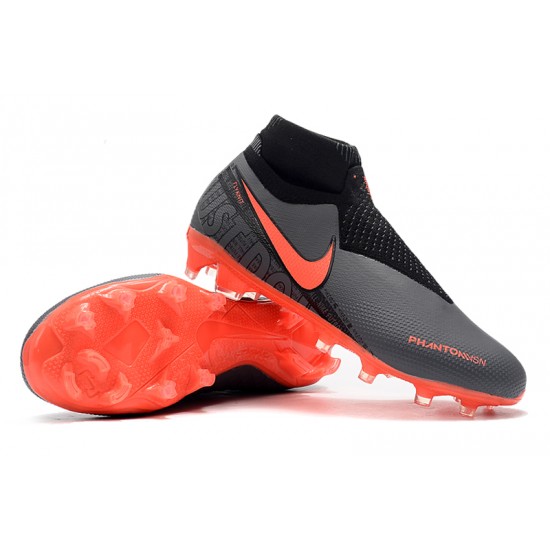 Tienda  Botas de fútbol Nike Phantom VSN Elite DF FG Dark Gris Naranja